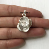 Flower Sterling Silver Pendant