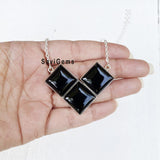Black Onyx Sterling Silver Necklace