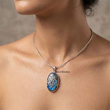 Labradorite Sterling Silver Pendant