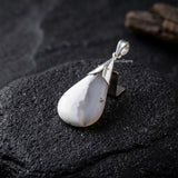 Merlinite Agate Sterling Silver Pendant