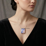 Opalite Sterling Silver Necklace