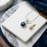 Labradorite Sterling Silver Pendant