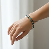 Labradorite Sterling Silver Bracelet