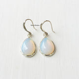 Opalite Teardrop Sterling Silver Earring