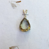 Smoky Quartz Sterling Silver Pendant