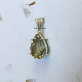 Smoky Quartz Sterling Silver Pendant