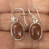 Golden Sunstone 925 Sterling Silver Earring