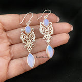 Opalite 925 Sterling Silver Earring