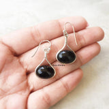Black Onyx Drop 925 Sterling Silver Earring