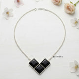 Black Onyx 925 Sterling Silver Necklace