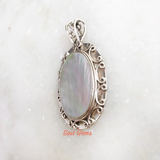 Mother of Pearl Sterling Silver Pendant