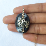 Gemstone Tree of Life Sterling Silver Pendant
