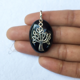 Gemstone Tree of Life Sterling Silver Pendant