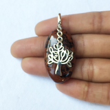 Gemstone Tree of Life Sterling Silver Pendant