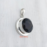 Smoky Quartz 925 Sterling Silver Pendant