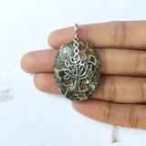 Gemstone Tree of Life Sterling Silver Pendant