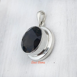 Smoky Quartz 925 Sterling Silver Pendant