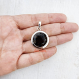 Smoky Quartz 925 Sterling Silver Pendant