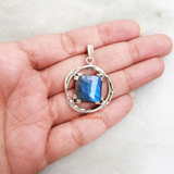 Labradorite 925 Sterling Silver Pendant