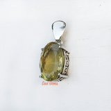 Lemon Topaz 925 Sterling Silver Pendant