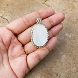 Mother of Pearl Sterling Silver Pendant