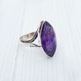 Amethyst Marquise 925 Sterling Silver Ring
