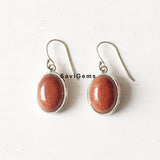 Golden Sunstone Sterling Silver Earring