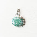 Turquoise Sterling Silver Pendant