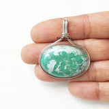 Turquoise Sterling Silver Pendant