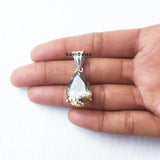 Smoky Quartz Sterling Silver Pendant