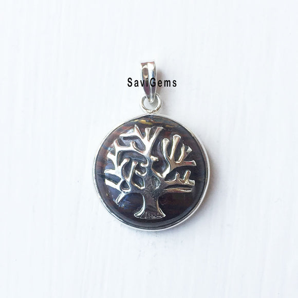 Iron Tiger Sterling Silver Pendant