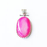 Druzy Sterling Silver Pendant