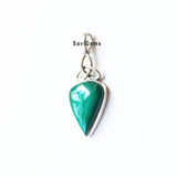 Malachite Sterling Silver Pendant