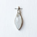 Rainbow Moonstone Sterling Silver Pendant