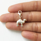 Camel Sterling Silver Charm