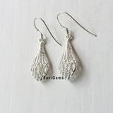 Filigree Sterling Silver Earring