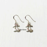 Cherry Sterling Silver Earring