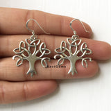 Tree Of Life Sterling Silver Earring