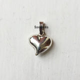 Heart Sterling Silver Pendant