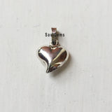 Heart Sterling Silver Pendant