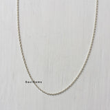 Silver Chain 18.5" inch