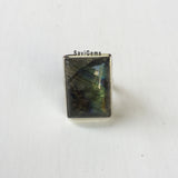 Labradorite Sterling Silver Ring