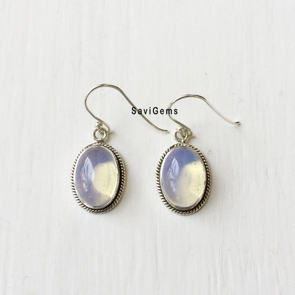 Opalite Sterling Silver Earring