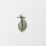 Leaf Sterling Silver Pendant