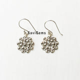 Plain Sterling Silver Earring