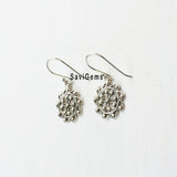 Plain Sterling Silver Earring