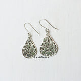 Filigree Leafy Sterling Silver Earring