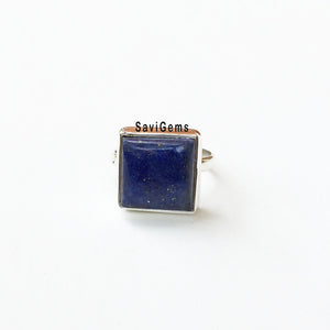 Lapis Lazuli Sterling Silver Ring