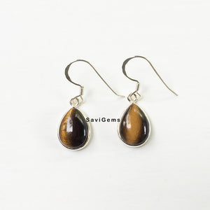 Tiger's Eye Sterling Silver Earring