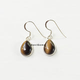 Tiger's Eye Sterling Silver Earring